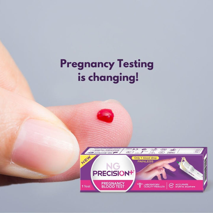 NG PRECISION+ Pregnancy Blood Test (hCG)